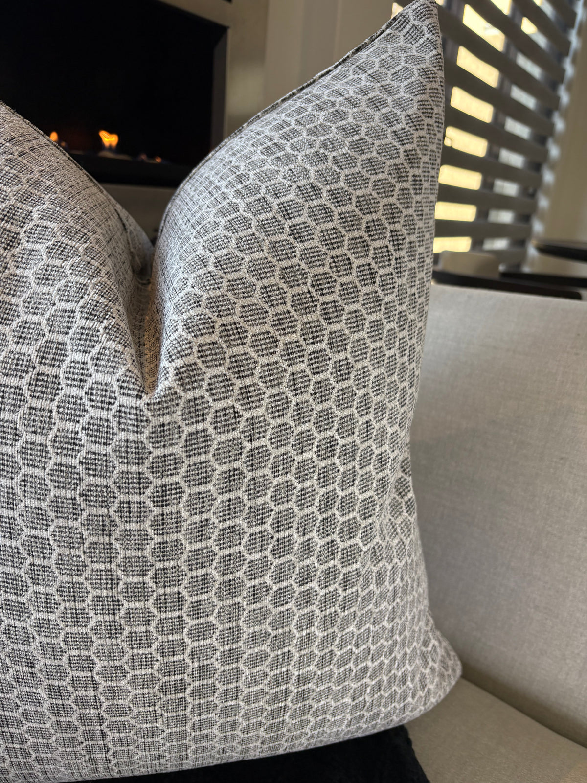 Honeycomb Accent Scatter Cushion