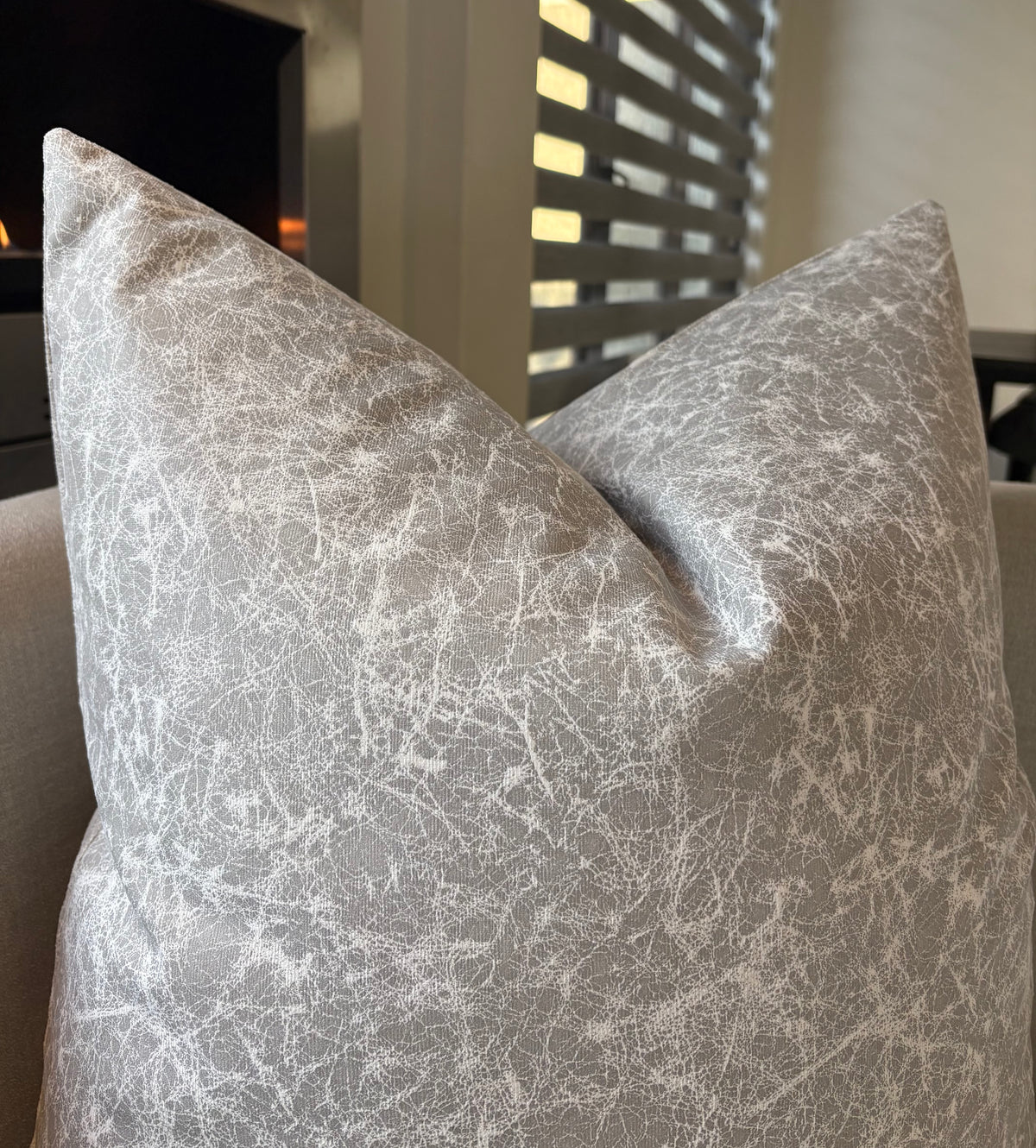 Marble Print Neutral Luxury Scatter Cushion